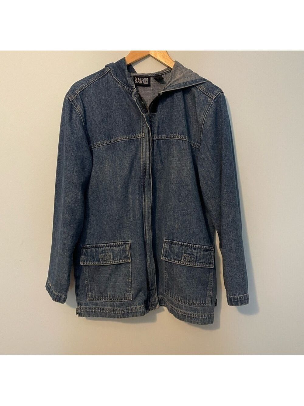 Blassport Jean Jacket Oversized Size Medium